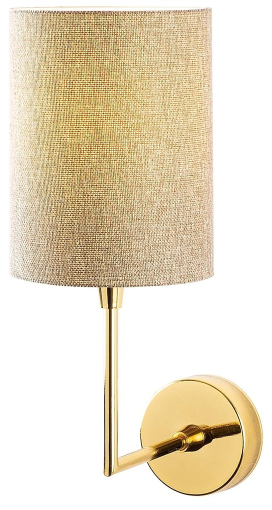 Lâmpada de Parede Modelo 7151 – Dourado – 12 x 21 x 32 cm
