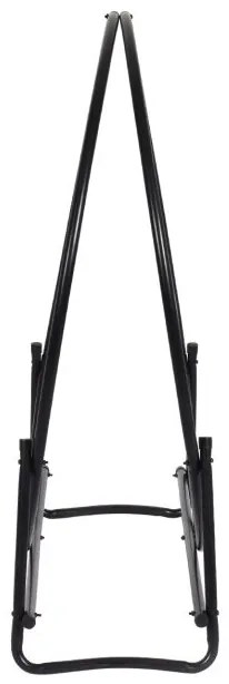 Suporte para lenha Metal Redondo Resistente à humidade 102 x 95 x 33 cm Preto