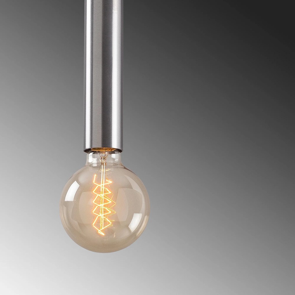 Chandelier Tempo – Prateado – 22 x 22 cm