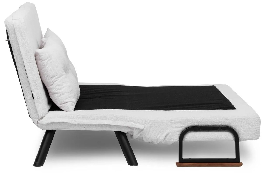 Sofá-cama de 2 Lugares Sando – Branco – 175 cm x 133 cm