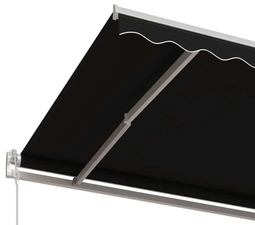 Toldo retrátil automático 500x350 cm antracite