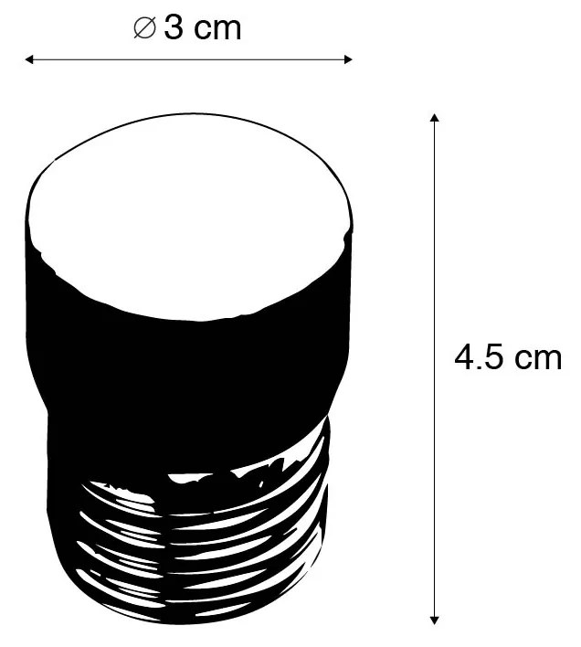 Lâmpada LED regulável E27 PUCC 3,5 W 210 lm 2200 K