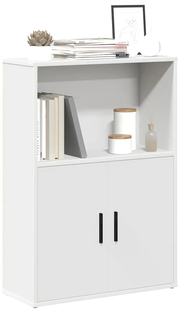 vidaXL Estante 60x24x85 cm derivados de madeira branco