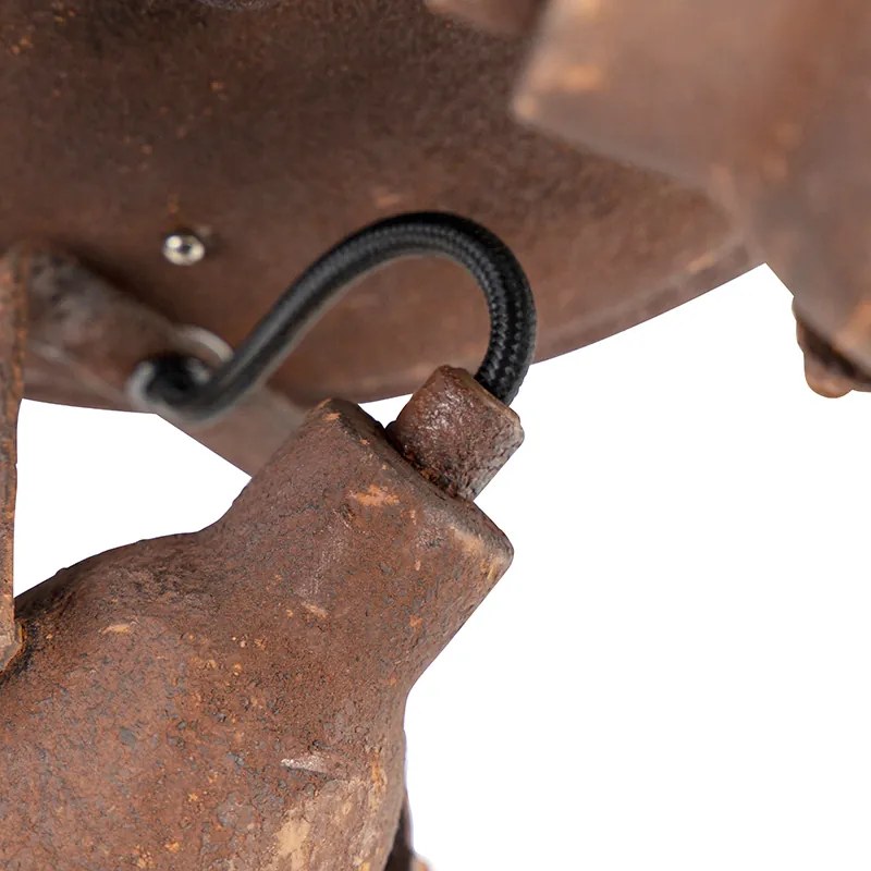 Plafon Inteligente Castanho Ferrugem Incl. 3 WiFi GU10 - Sorra