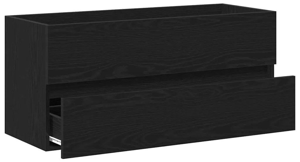 Móvel lavatório 100x38,5x45 cm deriv. madeira carvalho preto