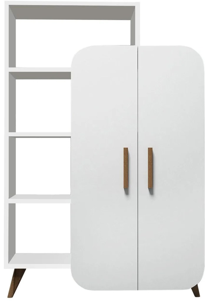 Estante Form – Branco – 90 cm x 132 cm x 32 cm