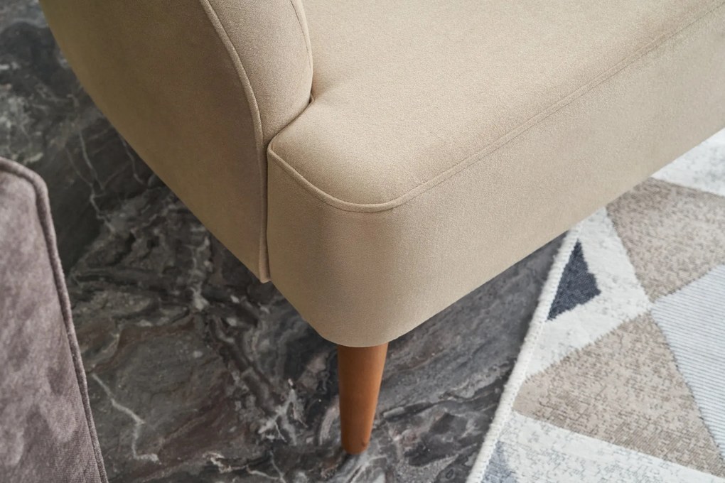 Cadeirão Karina – Creme – 73x87x80 cm