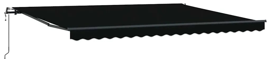 Toldo Retrátil Automático Preto 450x300 cm