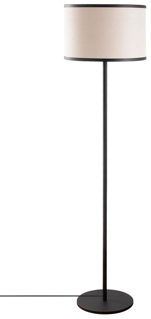 Candeeiro de Pé Way – Preto e Branco – 40 x 40 x 156 cm