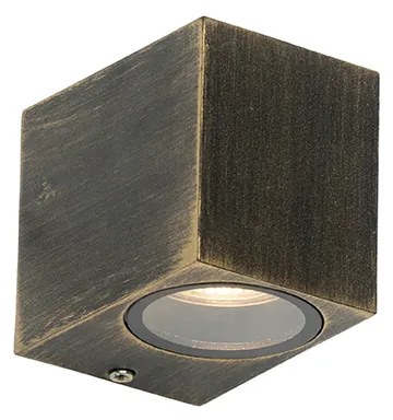 Candeeiro de parede moderno ouro antigo IP44 - Baleno