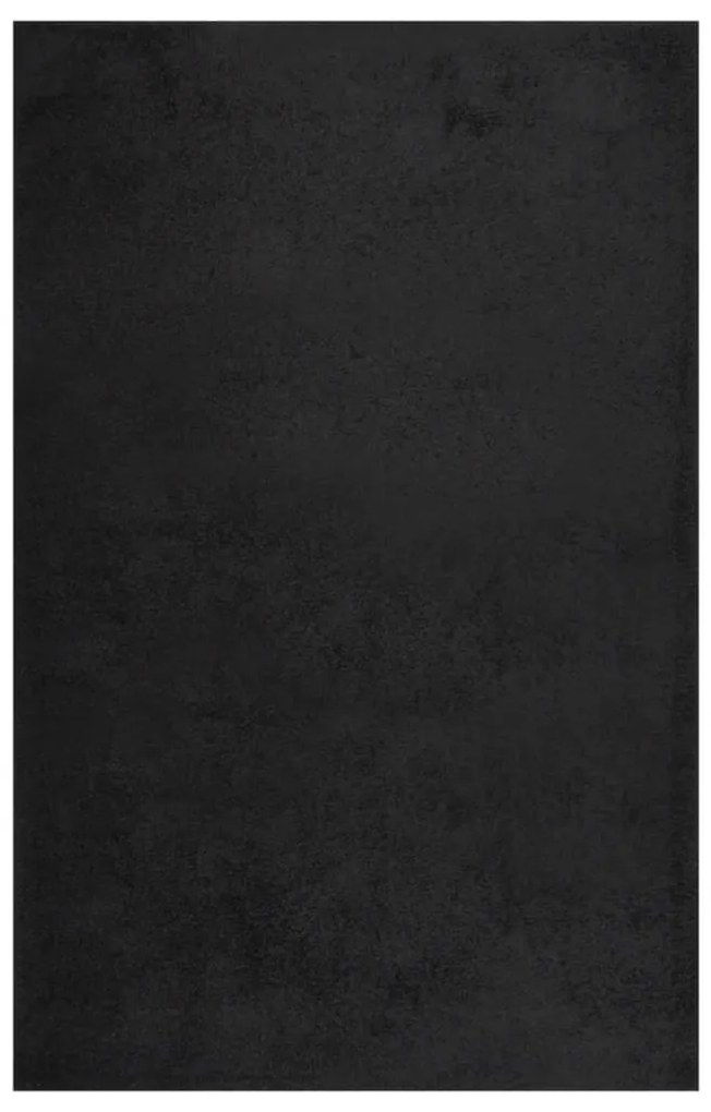 vidaXL Tapete shaggy de pelo alto 200x290 cm preto