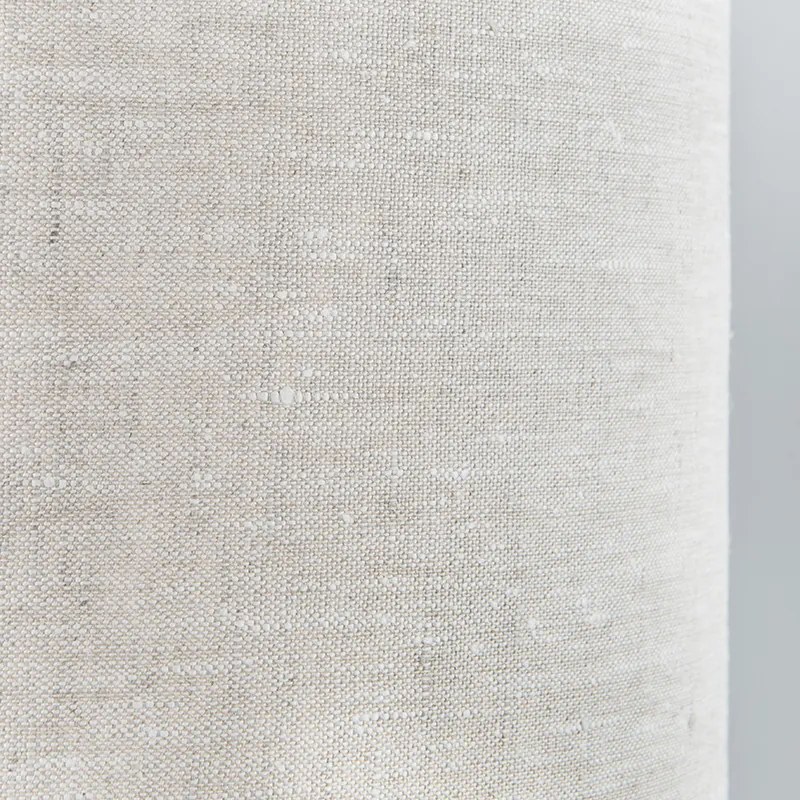 Candeeiro de suspensão preto com abajur 35 cm cinzento claro ajustável - Blitz