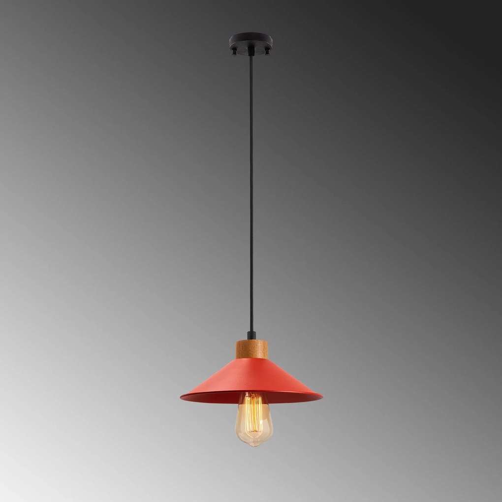 Chandelier GMN-00003 – Vermelho – 103 x 24 cm