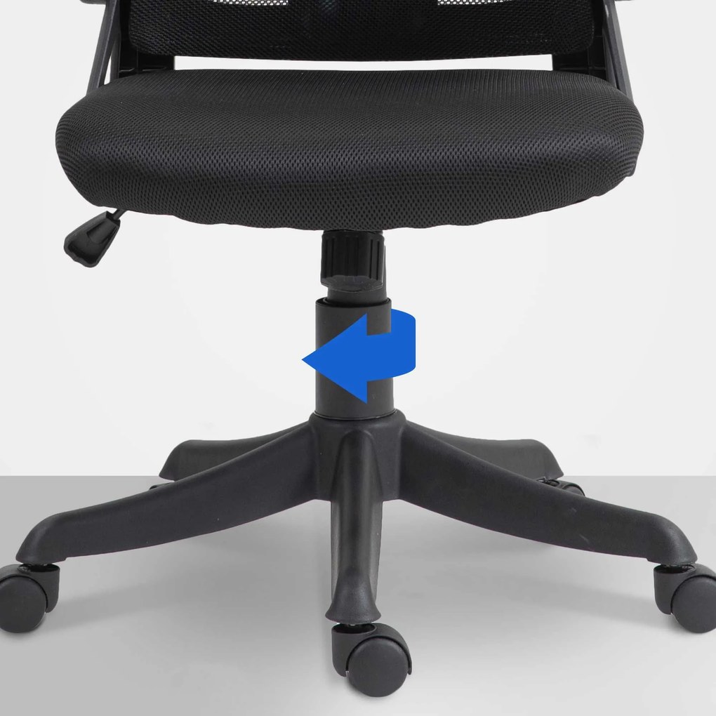 Cadeira de escritório Taos preta