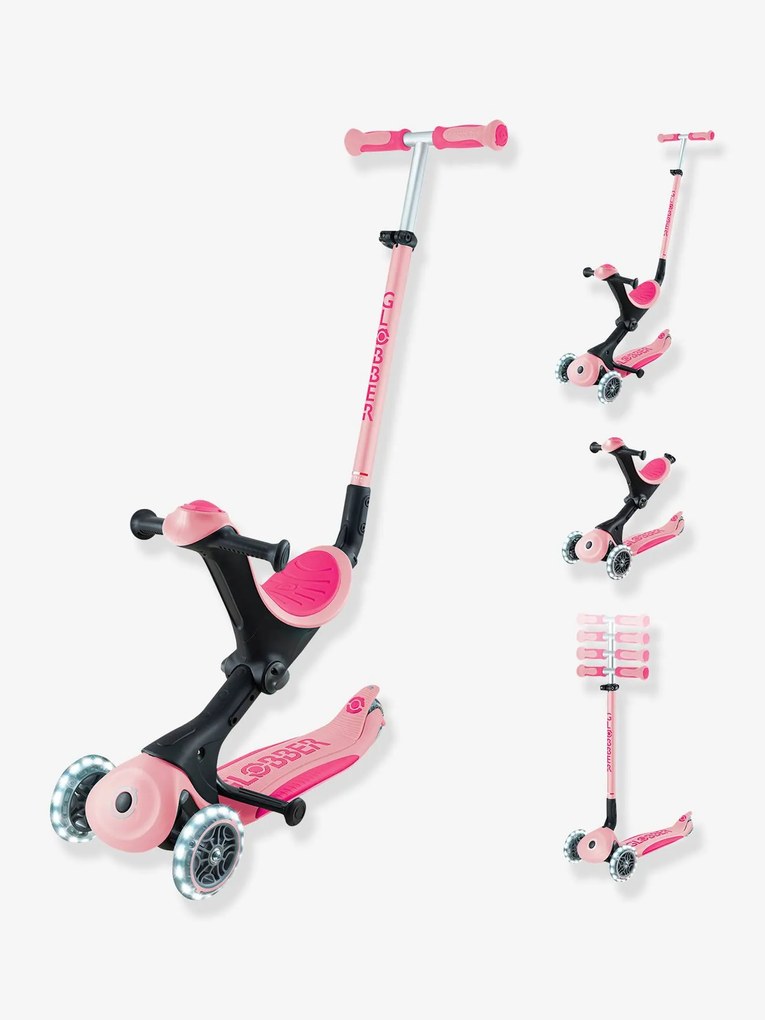 Trotinete Evolutiva GO UP DELUXE LIGHT - GLOBBER rosado