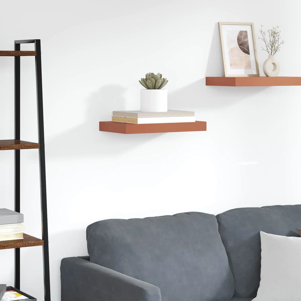 vidaXL Prateleira de Parede Vermelho 40 x 23,5 x 4 cm