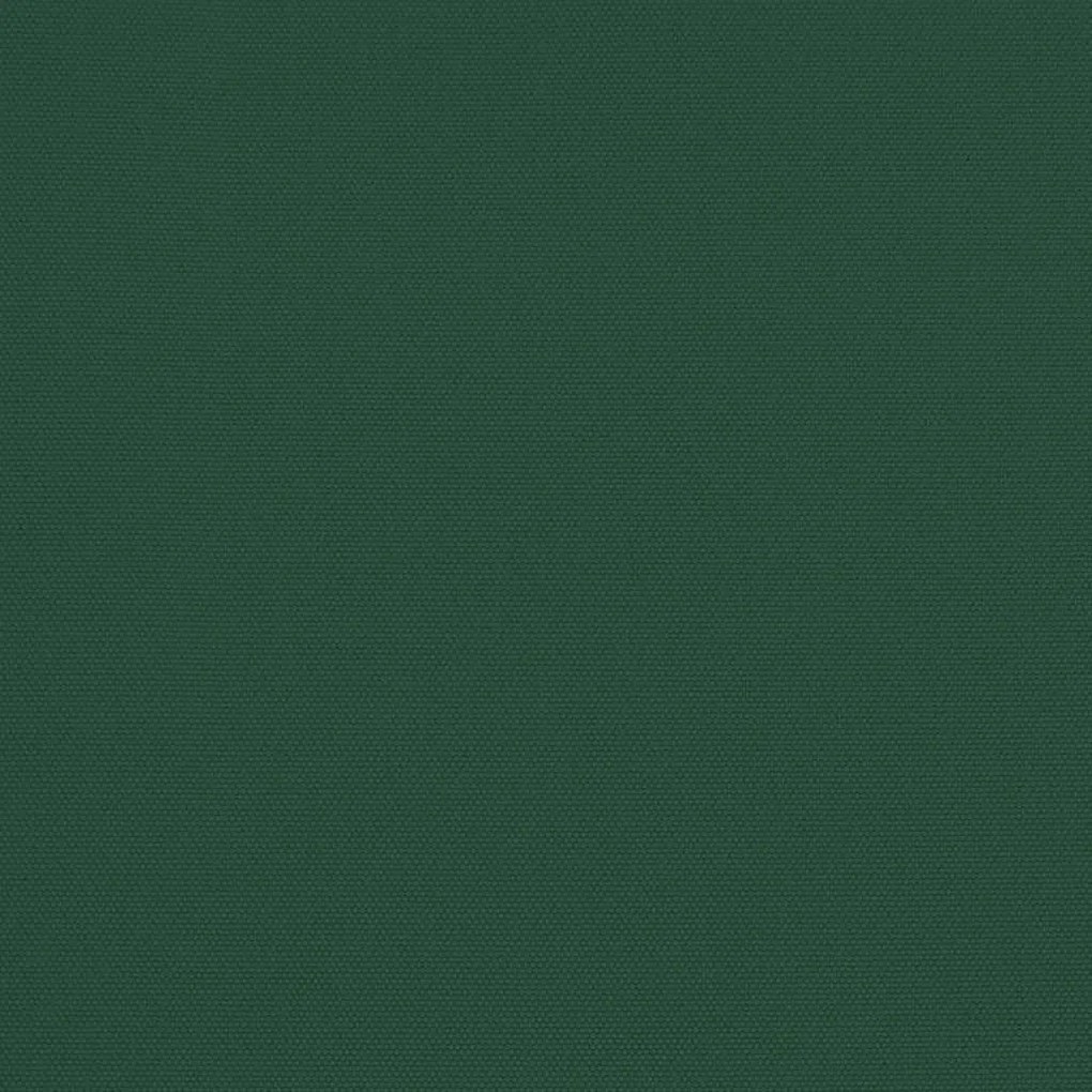 Guarda-sol de jardim cantilever com luzes LED 3 m verde