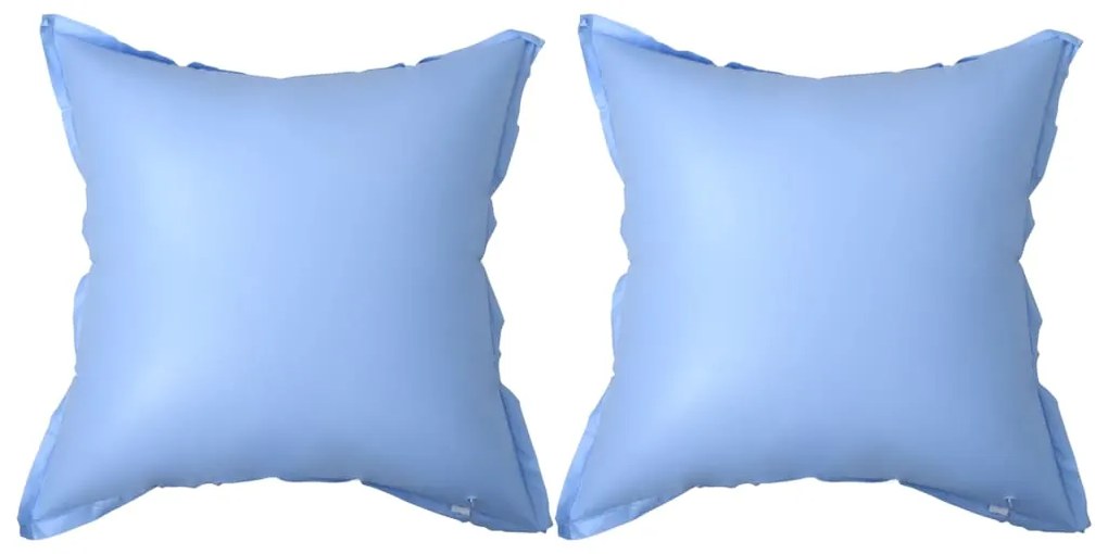 vidaXL Almofadas insufláveis p/ cobertura piscina acima do solo 2 pcs