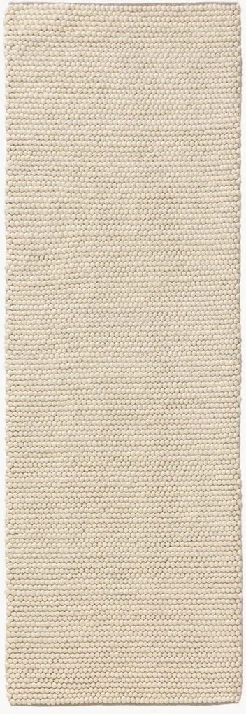 Passadeiraem lã artesanal com pelo comprido Beads