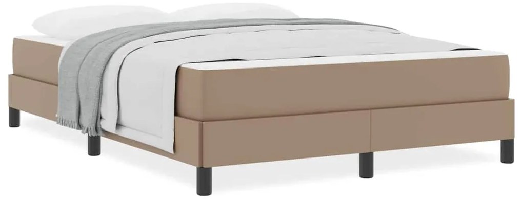Cama Outros Cappuccino 140 x 200 cm Couro sintético