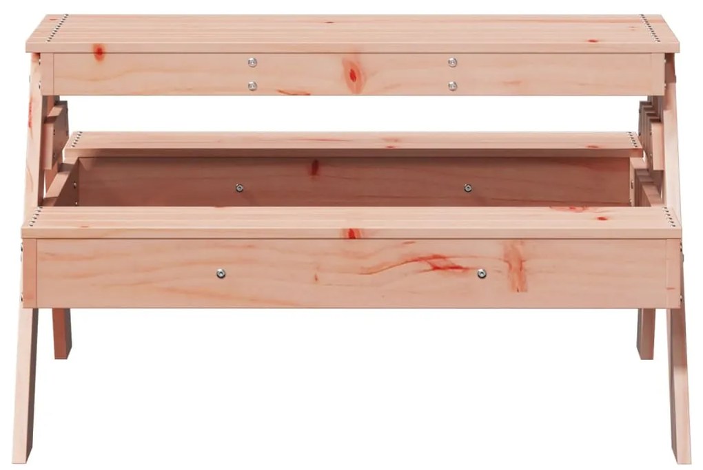 Mesa piquenique p/ crianças 88x97x52 cm madeira douglas maciça