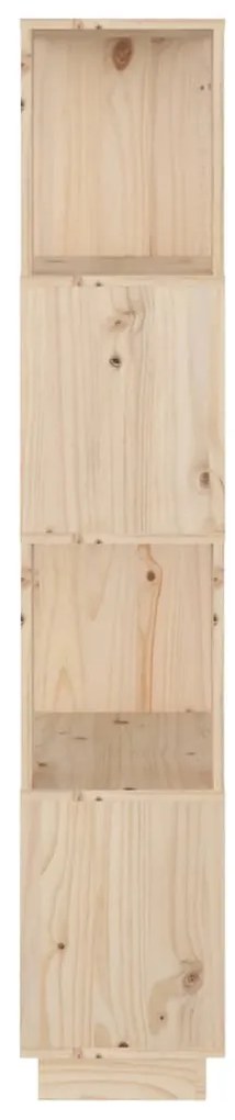 Estante/divisória 51x25x132 cm madeira de pinho maciça