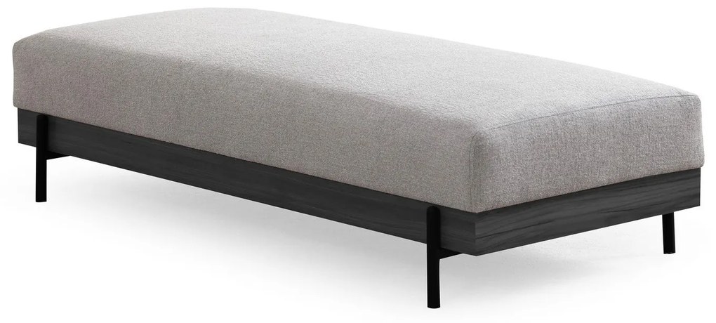 Pouffe Eti – Cinzento – 158x68x38 cm