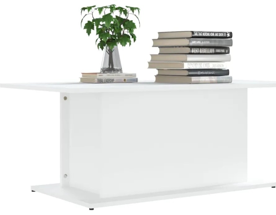 Mesa de centro 102x55,5x40 cm derivados de madeira branco