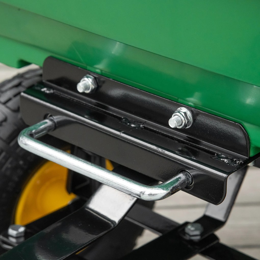 Carrinho de Jardim com Caçamba Inclinável até 75° Carrinho de Mão com