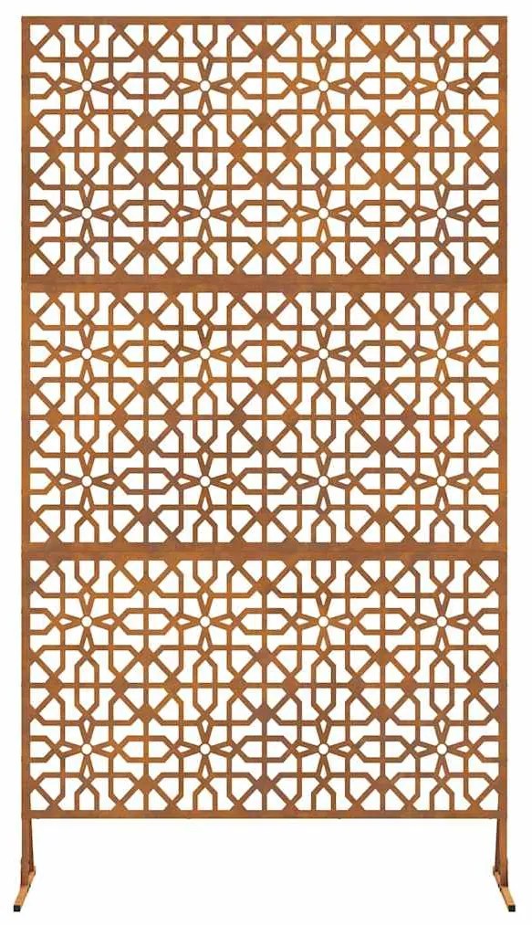 Tela de Privacidade 100x50x180 cm em Aço Envelhecido