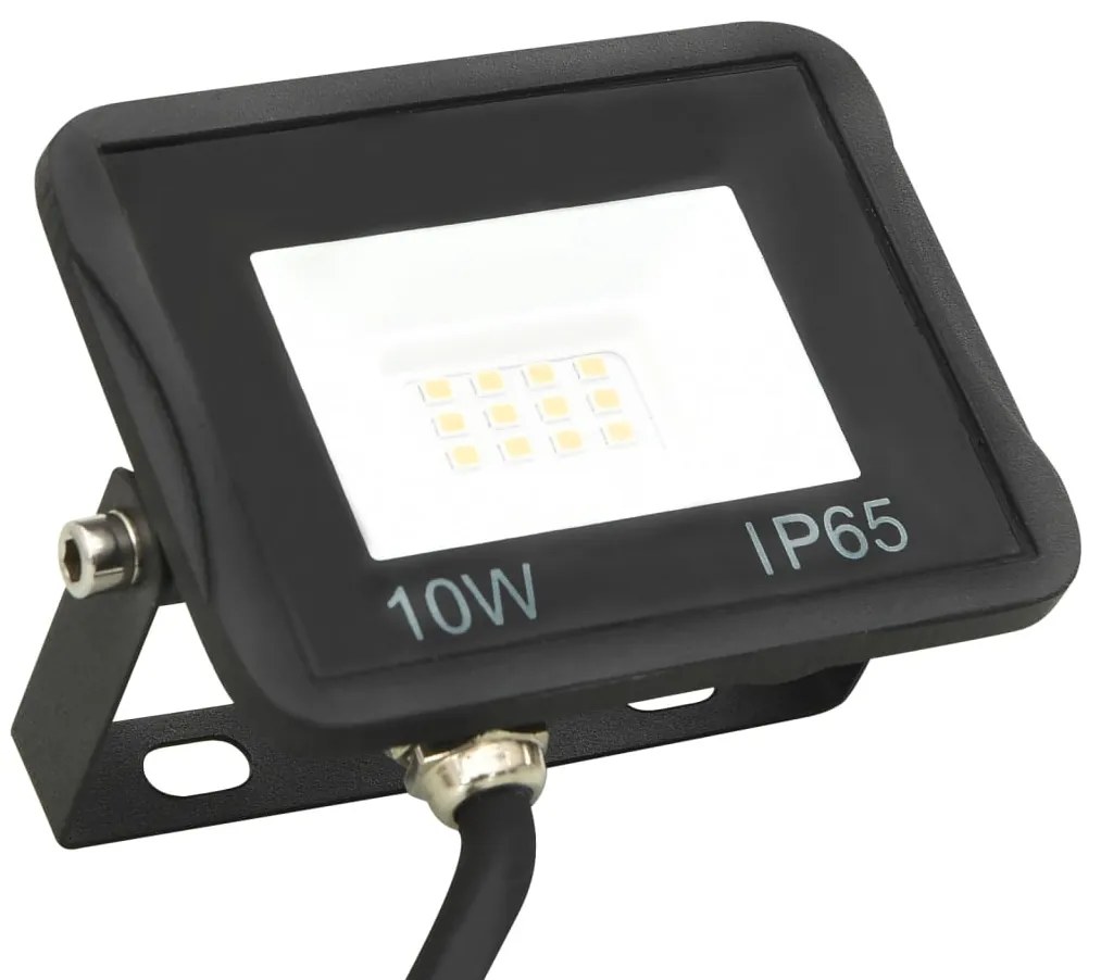Projetor c/ iluminação LED 10 W branco quente