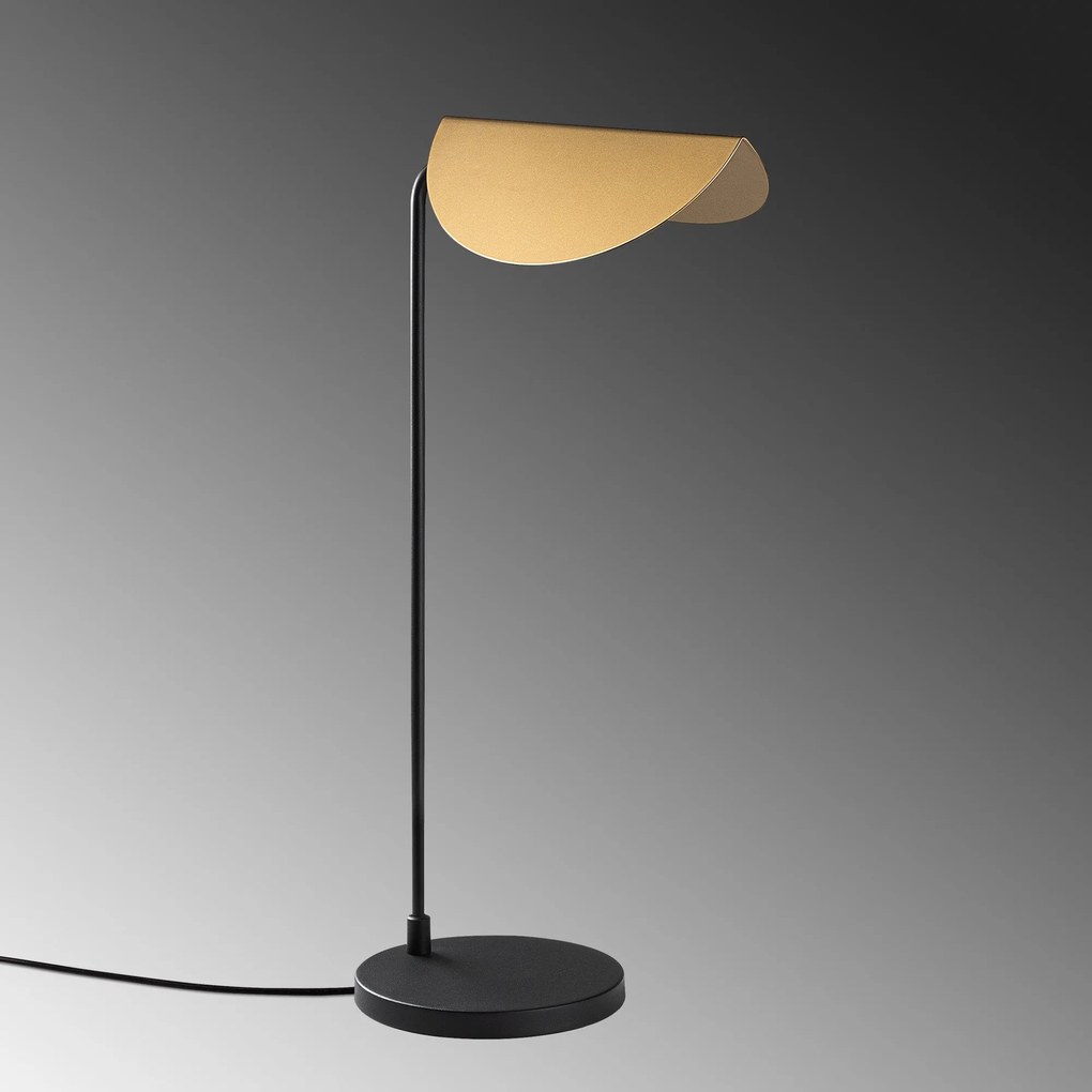 Candeeiro de Mesa Corner – Preto – 30 x 18 x 57 cm