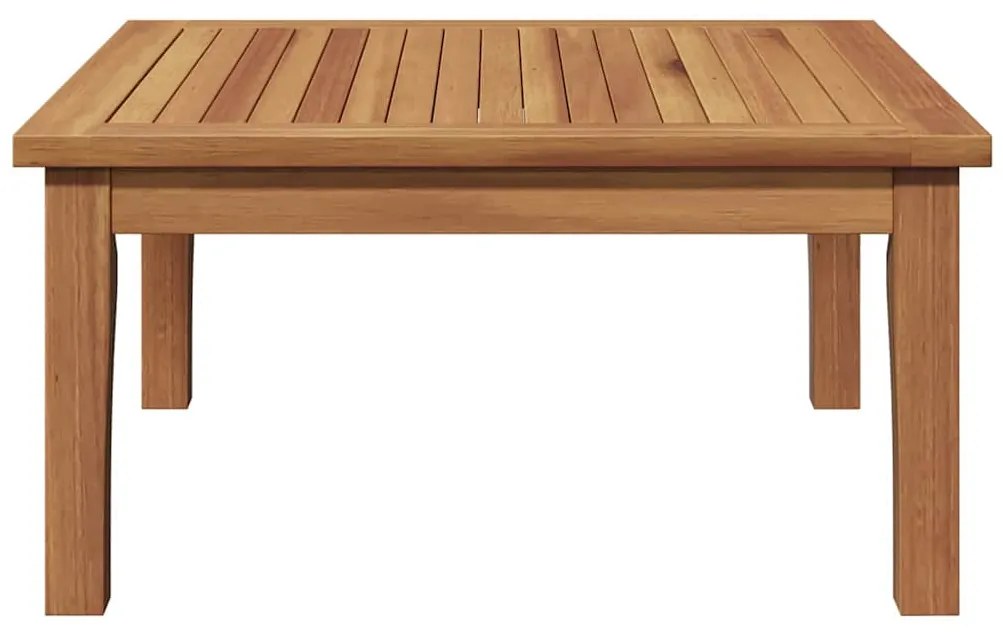 Mesa de Jardim 60x60x30 cm de Madeira Sólida de Teak