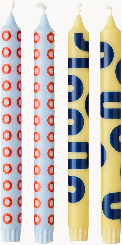 Velas Happy, conjunto de 4