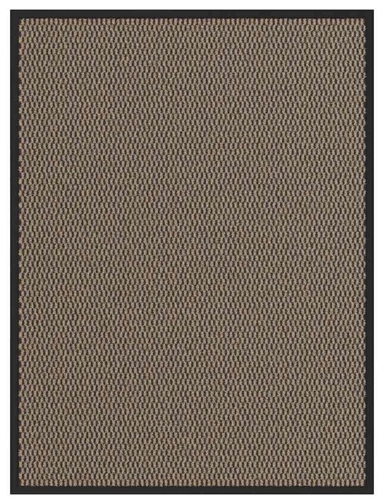 vidaXL Capacho 90x120 cm castanho