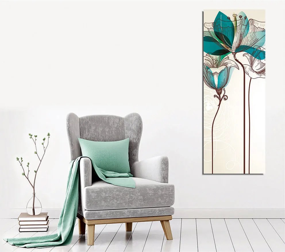 Tela Decorativa PC250 – Multicolor – 30 x 80 cm