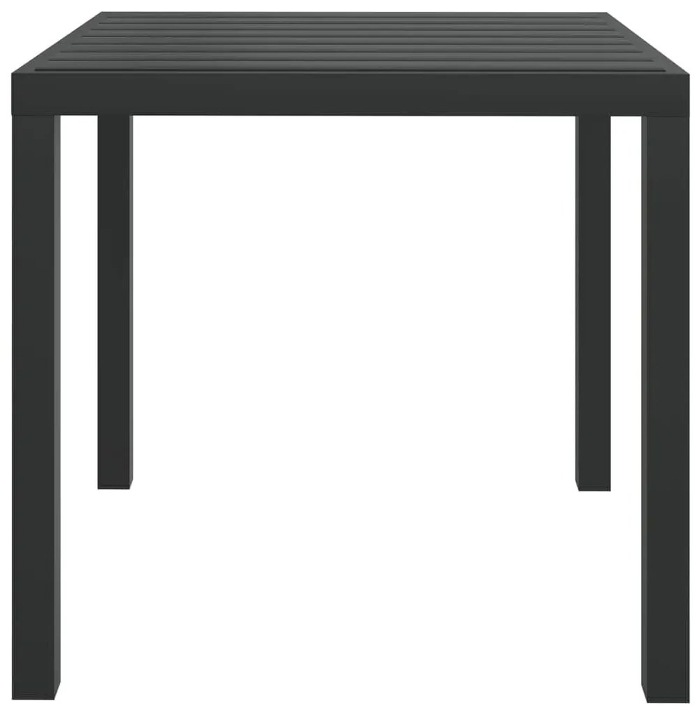 3 pcs conjunto de jantar p/ jardim c/ almofadões vime PE cinza