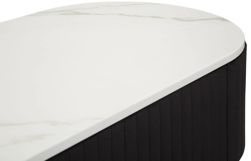 MÓVEL DE TV MONTPELLIER 150X42X45 CM PRETO E DOURADO