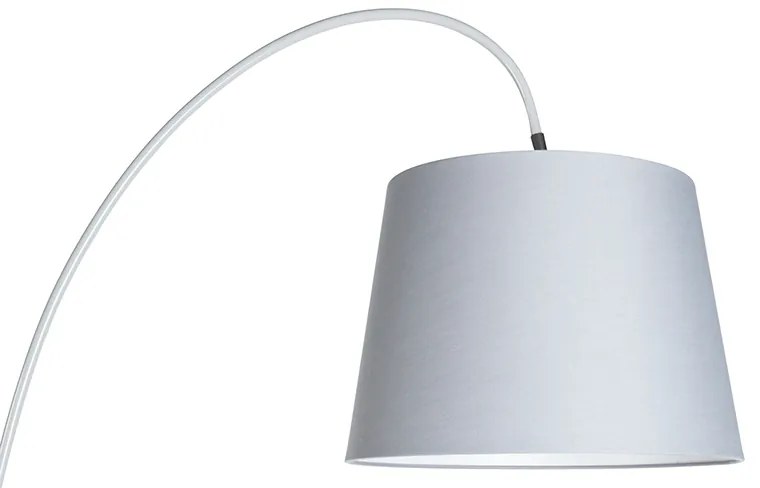 LED Candeeiro de Arco Inteligente Aço com Cinza incl. wifi A60 - Bend Moderno
