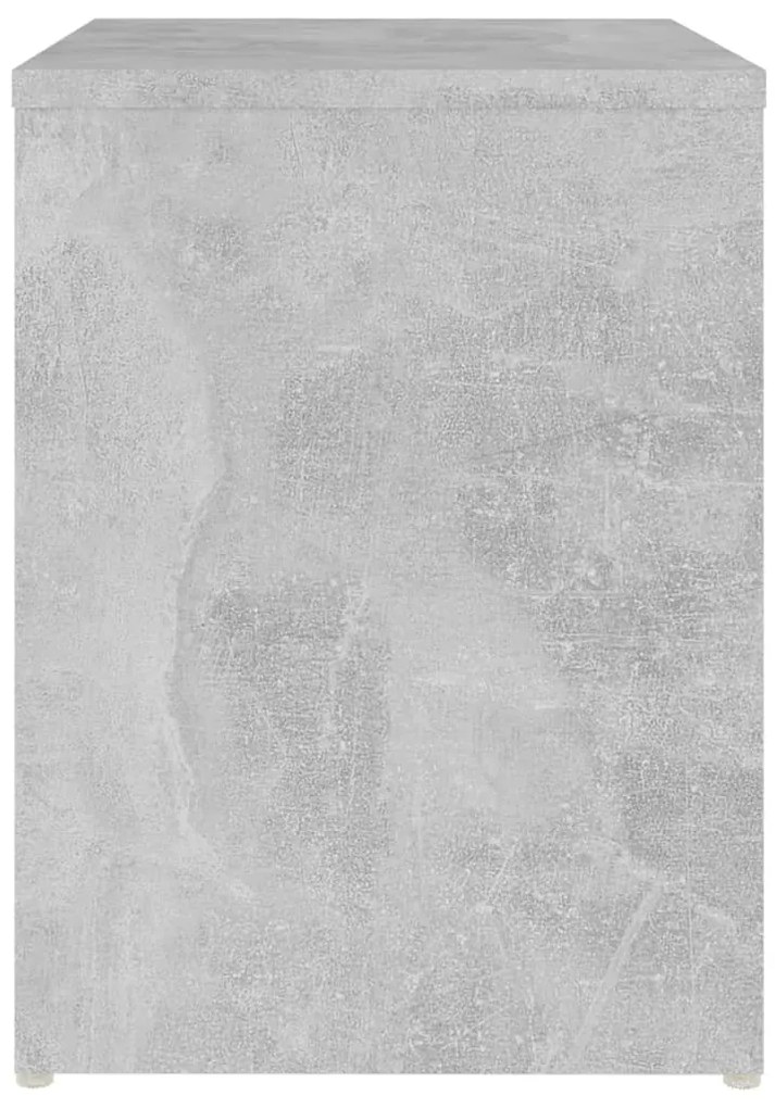 Mesas de cabeceira 2 pcs derivados de madeira cinzento cimento