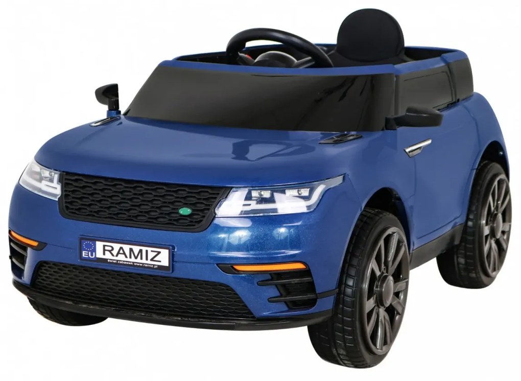 Carro elétrico para Crianças 12V 4x4 Super-S Rodas de EVA, Assento couro Azul