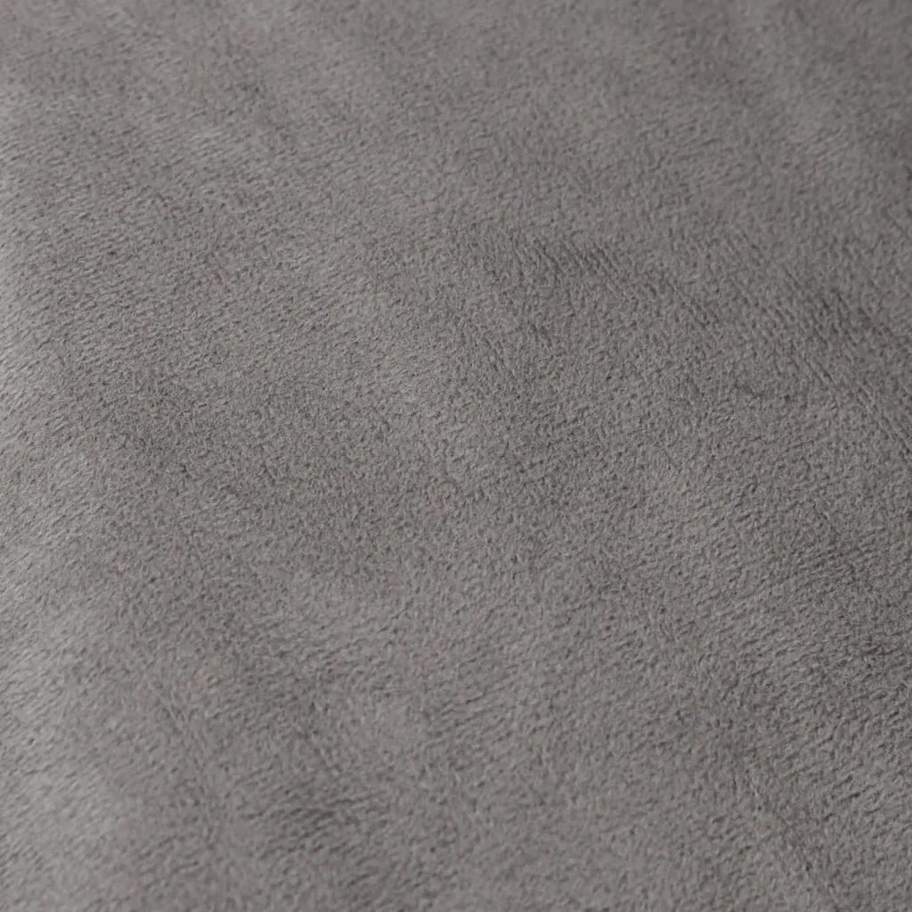 Manta pesada c/ capa 10 kg 135x200 cm tecido cinzento