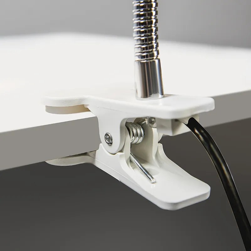 Projetores de braçadeira design branco com braço flexível - Egg
