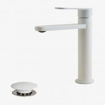 Conjunto De Torneira Para Lavatório De Latão Alameda E Conjunto De Válvula De Drenagem De Lavatório Tipo Click-clack Orveta - Sklum