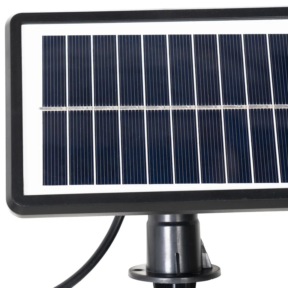 Fios de luzes exteriores 10m incl. LED 10 luzes RGBW solar - Russell Moderno