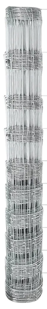 Postes de Cerca vidaXL 22 pcs U-Channel 120 cm Aço Galvanizado, Cerca