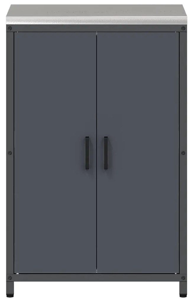 Armário de Armazenamento para Cozinha Antracite 60 x 50 x 92 cm