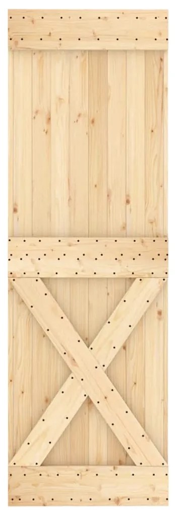 Porta NARVIK 70x210 cm madeira de pinho maciça