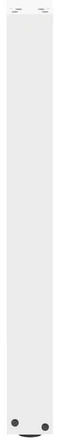 Pés para mesa de jantar em formato de U, 3 peças, branco, 80x (72-73)