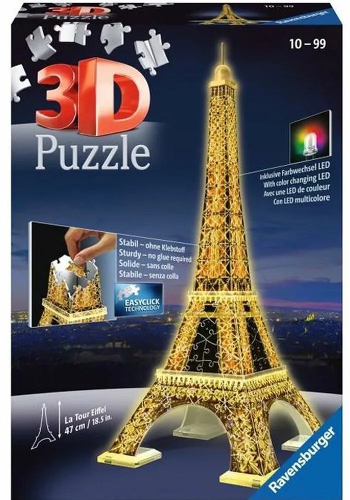 Puzzle Ravensburger Iceland: Kirkjuffellsfoss 3D